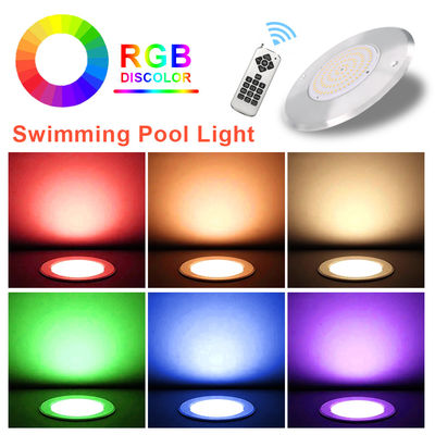DC12V Constant Voltage 10W Underwater Submersible LED Pool Lights 160*7.5mm With APP Remote Control