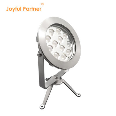 IP68 Outdoor LED Spot Light Stainless Steel DMX512 RGBW 12w for Underwater Use Support DMX Controller