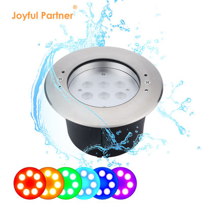 Submersible Swimming Pool Underwater Light Recessed 6W LED 316 Stainless Steel