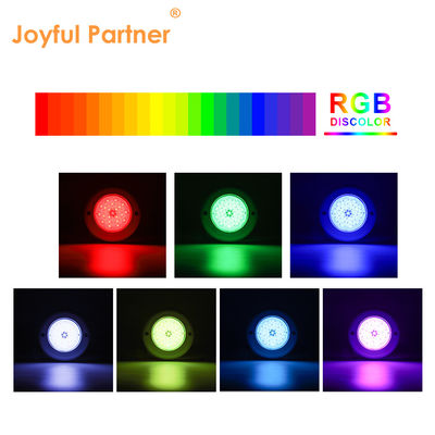  Wall Mounted Par56 Pools Lights With ABS PC Material Dia 110mm 6W 10W IP68 Waterproof AC12v Inbuilt Contant Current Driver