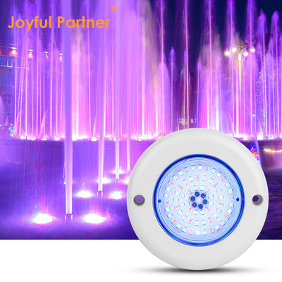  Wall Mounted Par56 Pools Lights With ABS PC Material Dia 110mm 6W 10W IP68 Waterproof AC12v Inbuilt Contant Current Driver