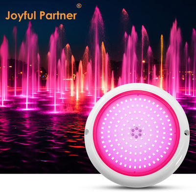 PAR56 LED Pool Light RGB AC12V IP68 Resin Filled ABS+PC Material DIA152*26mm Beam angle 120 Degree