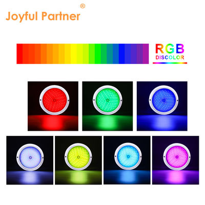 LED Swimming Pool Light RGB AC12V Voltage 100% Resin Filled RGB ABS Body Warm White Factory Customized