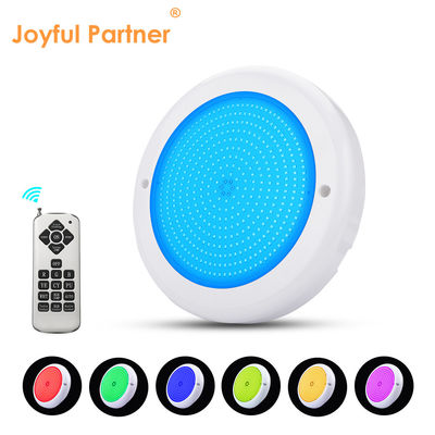 IP68 PAR56 PC Swimming Pool Light With RGB Remote Control LED 18W 24W AC 12v Input