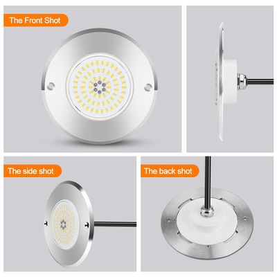  RGB Ultra Slim IP68 Swimming Pool Lighting LED SS316 Housing Integrated Type SMD2835 6W