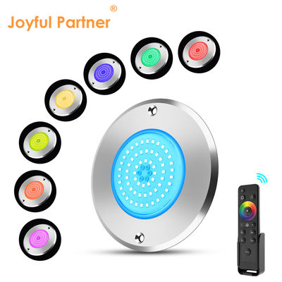  RGB Ultra Slim IP68 Swimming Pool Lighting LED SS316L Housing Integrated Type SMD2835 6w  Underwater Waterproof Lights