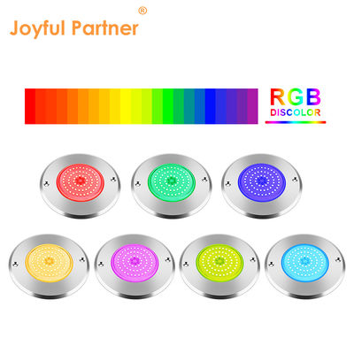  RGB Ultra Slim IP68 Swimming Pool Lighting LED SS316L Housing Integrated Type SMD2835 6w  Underwater Waterproof Lights