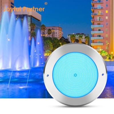 Underwater Led Swimming Pool Lights 316 Stainless Steel 25W Smd2835 Resin Filled 3000K RGB Swimming Pool Lamp SMD 2835 AC 12v IP68 Full Waterproof