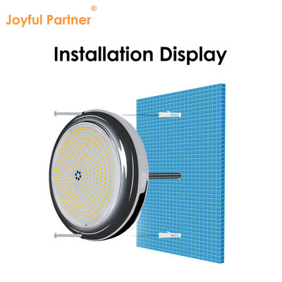 Powerful Led Pool Light Wifi Control AC12V IP68 25W Resin Filled RGB LED PAR56 Surface Mounted