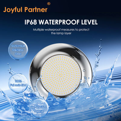 Joyful Pool Lights 12v AC Upgrade SMD Chip RGB Color IP68 All One Set Design For Concret Pool