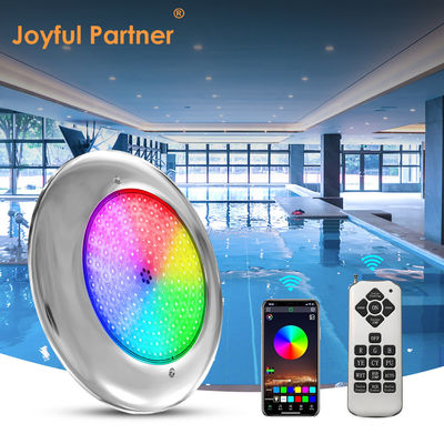 Swimming Pool Light 18watt 35watt Resin Filled AC12V SS316L+ABS DIA280mm For Concret Swimming Pool