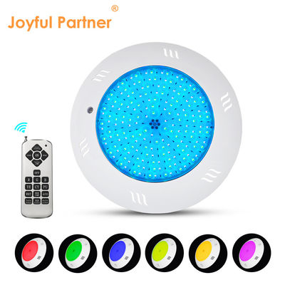 IP68 Underwater Light Multicolor Remote Control ABS Housing Wall Mounted For Swimming Pool