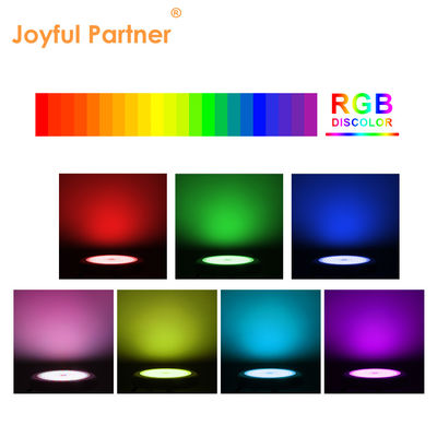 18W Par56 LED Swimming Pool Surface-mounted Led Underwater Pool Lights AC 12V RGB for Waterscape Gardens