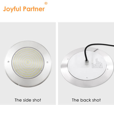 Waterproof PAR56 LED Pool Light 316SS Housing Ultra Thin 7.5mm Resin Filled Wall Mounted 230MM 18W 25W DC AC12V