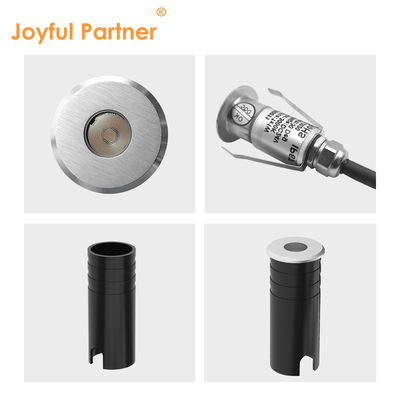 IP67 LED Mini inground light Stainless Steel 316 1W DIA 25MM CREE XPE LED Single Color 3000K