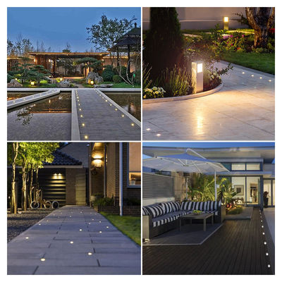 IP67Waterproof Outdoor Stainless Steel 316 Mini 1W  Concrete LED Inground Underground Recessed Lights