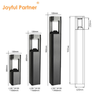 LED Street Garden Light with Height 600mm and Color Customization Options Available