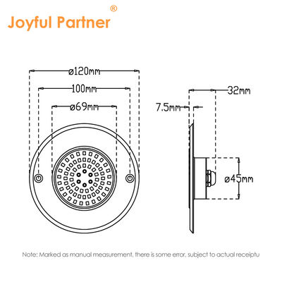 Par56 RGB LED Swimming Pool Light 6W 10W 18W 25w 35W 42W Ultra Thin 7.5mm AC12V SMD LED With SS316L Material