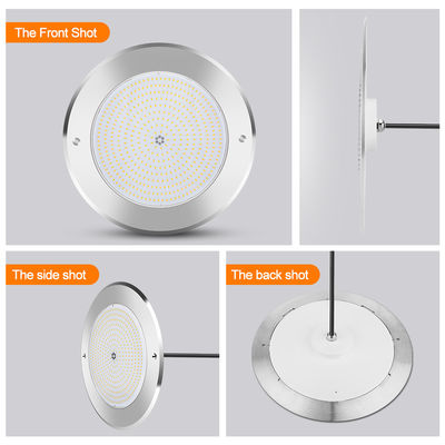 PAR56 Water Pool Lights Stainless Steel 316 Surface Mounted 42W AC12/24V By Remote Control