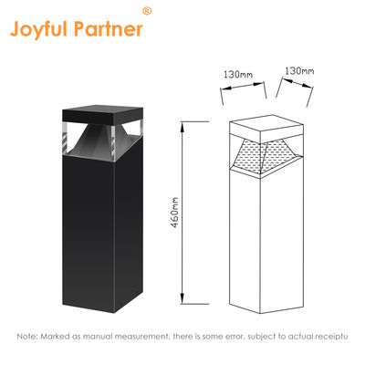 Garden LED Lawn Light Bollard Light Stainless Steel Material AC 220V Anti-UV Square IP65 For Courtyard