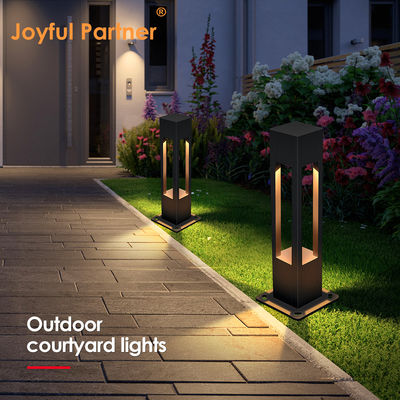 Bollard Landscape Lighting Outdoor 160*160*800MM Bridgelux LED 3000K 10w With Two Year Warranty