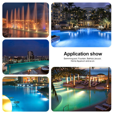 Swimming Pool Light Bulb 18W 35W Warm White SMD2835 432pcs AC12V DIA178MM