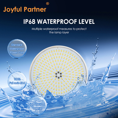 Fully Resin Filled Flat PAR56 LED pools lights UV Protection PC Material Replacement Halogen Lamps  35W 42W