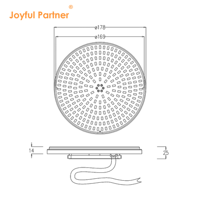 Joyful Lamp LED Pool Light Replacment Bulb AC12V 24V RGB Color Changing Underwater Lamp From Factory