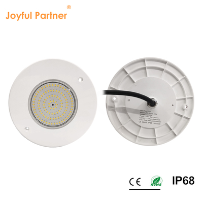 Resin Filled Pool Light Reflector 160mm DC12V 10W Fully Plastic SMD2835 108pcs RGBW Color Constant voltage