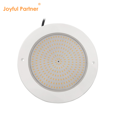 Resin Filled Pool Light Reflector 160mm DC12V 10W Fully Plastic SMD2835 108pcs RGBW Color Constant voltage