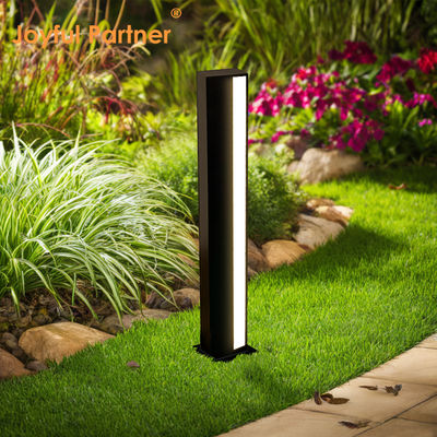 Outdoor LED Bollard Light Square Aluminum Powder Coating CREE LED AC L110 * W110 * H900MM IP65 Rating