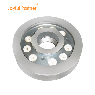 Nozzle Fountain Light with Center Hole 18W Dmx Control Rgb 3in1 LED Garden IP68 Dia 160mm with Stainless Steel 316L