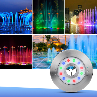 HIGH POWER IP68 WATERPROOF 12W 18W FOUNTAIN RGB LED LIGHT WITH CE ROHS CERTIFICATIONS