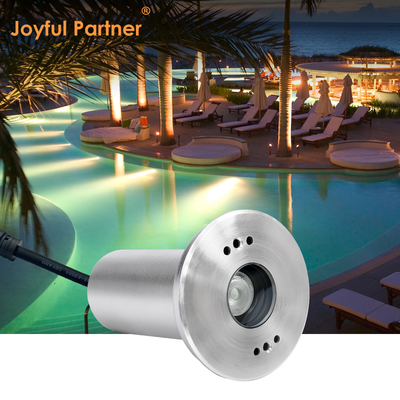 Deep Anti-glare Swimming Pool light 3W DC24V SS Material CE Certified Long-Lasting With Carton Packaging