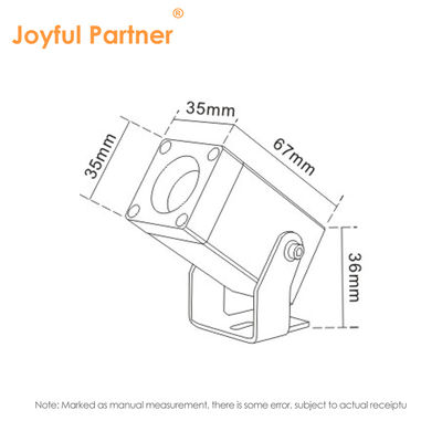 Square IP65 Aluminum 1W 2W 3W LED Landscape Lights Adjustable Angle Up Down Lights For Yard Walkway