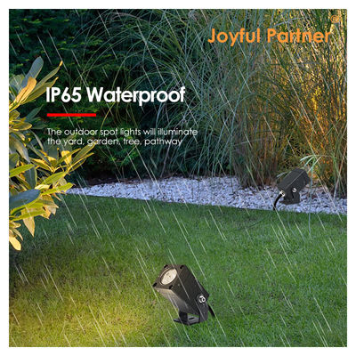Square IP65 Aluminum 1W 2W 3W LED Landscape Lights Adjustable Angle Up Down Lights For Yard Walkway