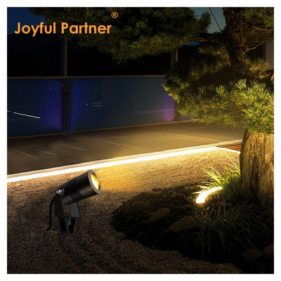Joyful Partner Led Garden Spotlights Outdoor 6W COB DC12V/DC24V 3000K Warm White For Walkway Garden Path
