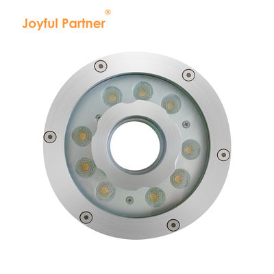 DC 24V DMX LED Fountain Ring Light RGB IP68 Waterproof 9W 18W 27W 3 In1 For Fountain Pond Lighting
