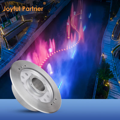 Rgb Color Fountain Led Light Widely Used Nozzle Stainless Steel 316 Dc24 Volts With Ce Certificate