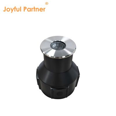 Inground Buried Lamp 3 Watts 55mm Diameter CRI 85/90 DC24V Aluminum Material Asymmetrical Lens For Parking Lot