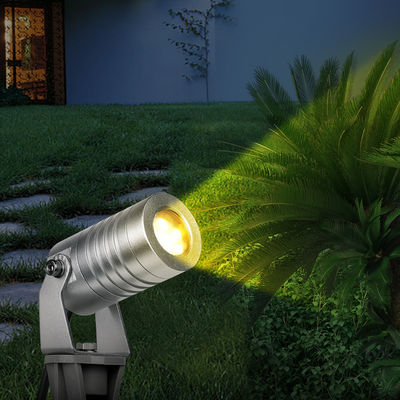 LED Garden Spot Light Aluminum Housing Waterproof IP65 1W LED With Plastic Spike