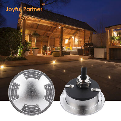 Stainless Steel Buried Inground Light Waterproof 2 Side View DIA55MM SS316 Cover CE ROHS For Walkway