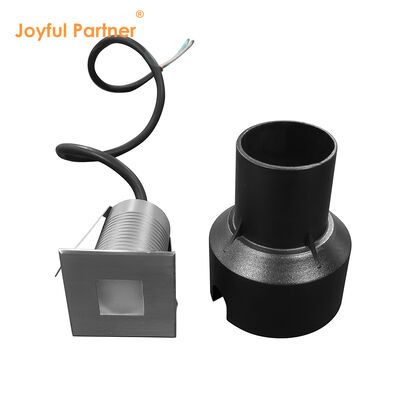 3W LED Square Recessed Inground Light 304 or 316 Stainless Steel Size 45*45MM Aluminium Housing