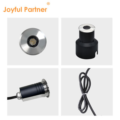 Underground Up Light IP67 3W CREE LED Anti Glare Design DIA45MM Aluminium Housing For Roads