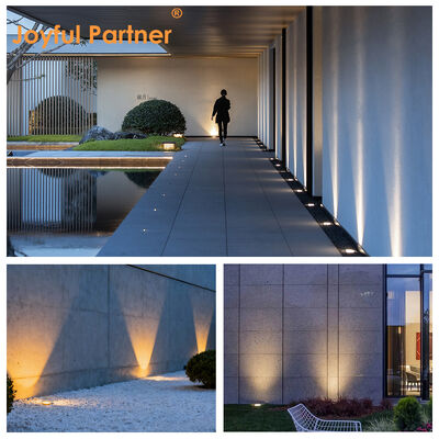 Joyful Partner Deck Step Garden Lights Low Voltage 12 24V 6W CREE COB Warm White Square