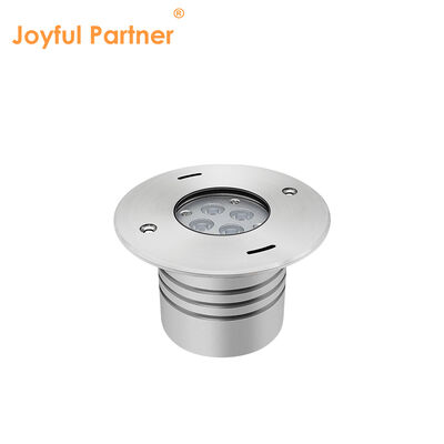 LED Underwater Recessed Light DIA110MM 4W 8W DC24V 316 Stainless Steel Front Cover with Plastic Black Box