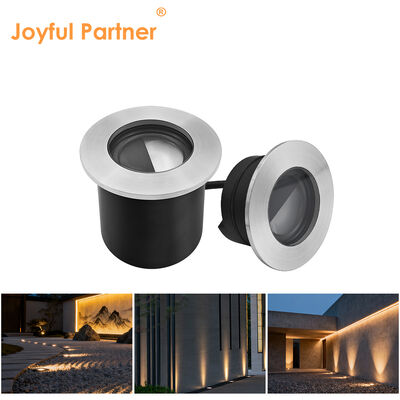 LED Outdoor Buried Light 316 Stainless Steel Front Cover Waterproof IP67 4W Cree LED Diameter 80MM