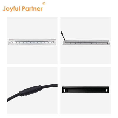 Underwater Linear Light DC12V 316 Stainless Steel DMX 512 RGB 12W 24W 628MM Length For Waterfall