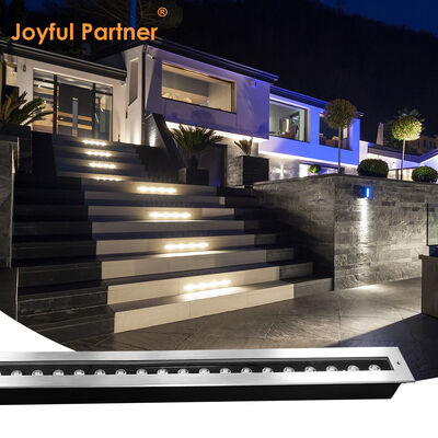 LED Underground Linear Light 12W 24W 48W DC24V 1000MM 1Meter Stainless Steel316 IP67 Recessed Type