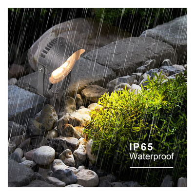 LED Garden Spot Light 12W 24W 36W Built-in DMX512 Driver DC24V RGB3in1 Black Aluminum Lamp Body Aluminum Housing For Tree Lighting